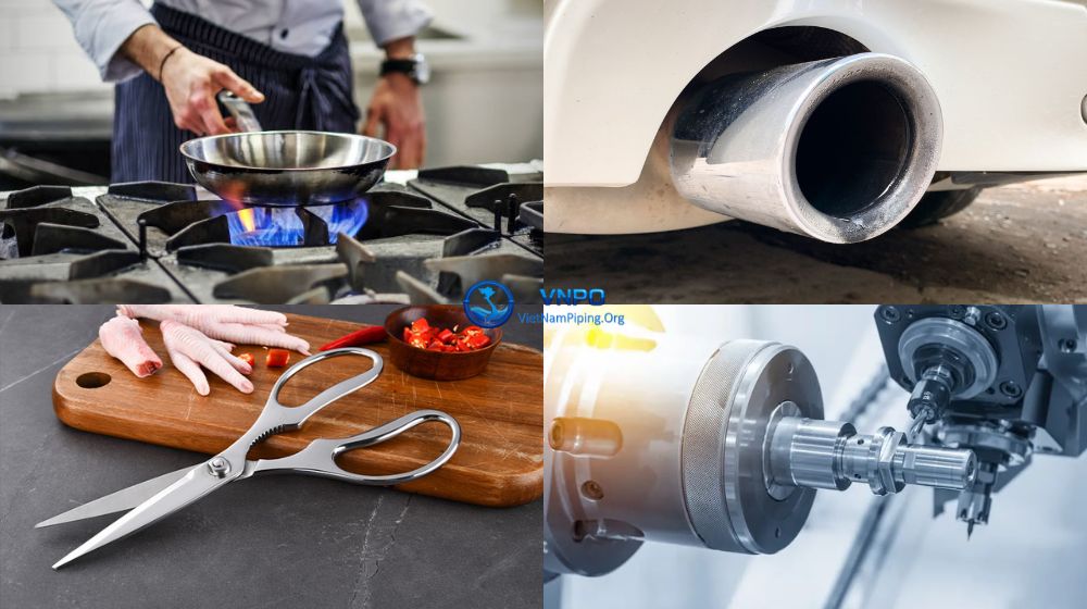 nhóm vật liệu inox